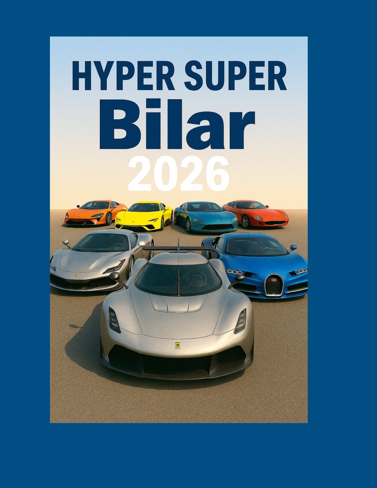 Hyper-Super Bilar 2026: Ingenjörskonst bortom det extrema – E-bok