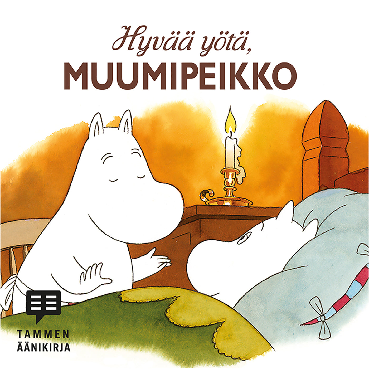 Hyvää yötä, Muumipeikko – Ljudbok