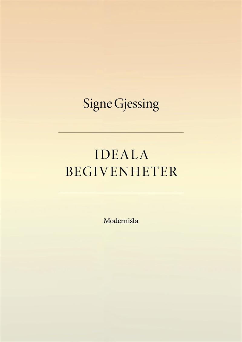 Ideala begivenheter – E-bok