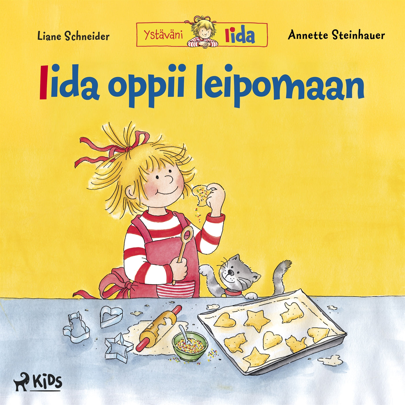 Iida oppii leipomaan – Ljudbok