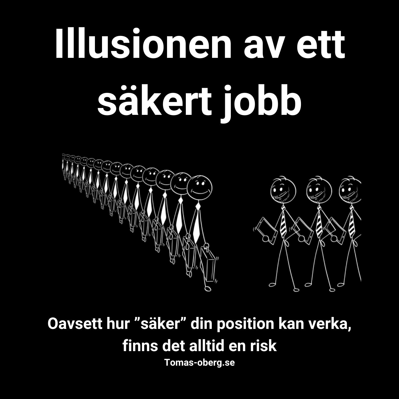 Illusionen av ett säkert jobb – Ljudbok