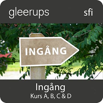Ingång sfi kurs A, B, C & D, digitalt läromedel, lärare 12 m (OBS! Endast för lärare)