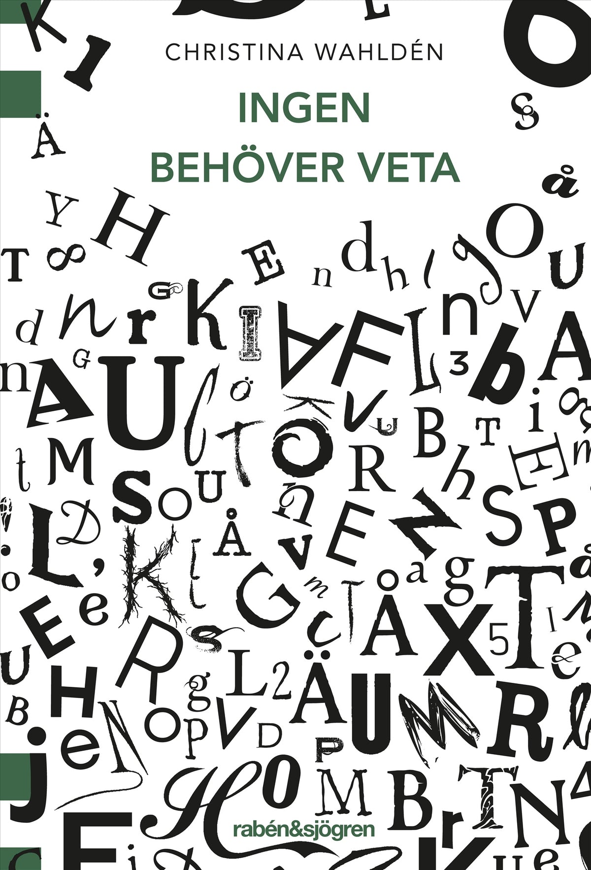 Ingen behöver veta – E-bok