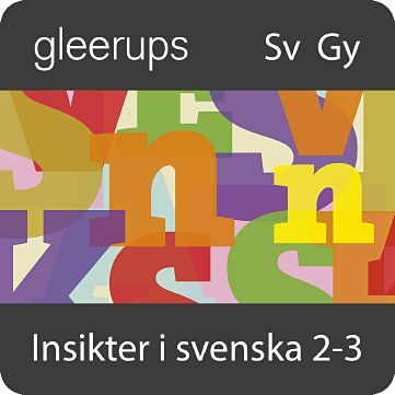 Insikter i svenska 2-3, digitalt läromedel, lärare, 12 mån (OBS! Endast för lärare)