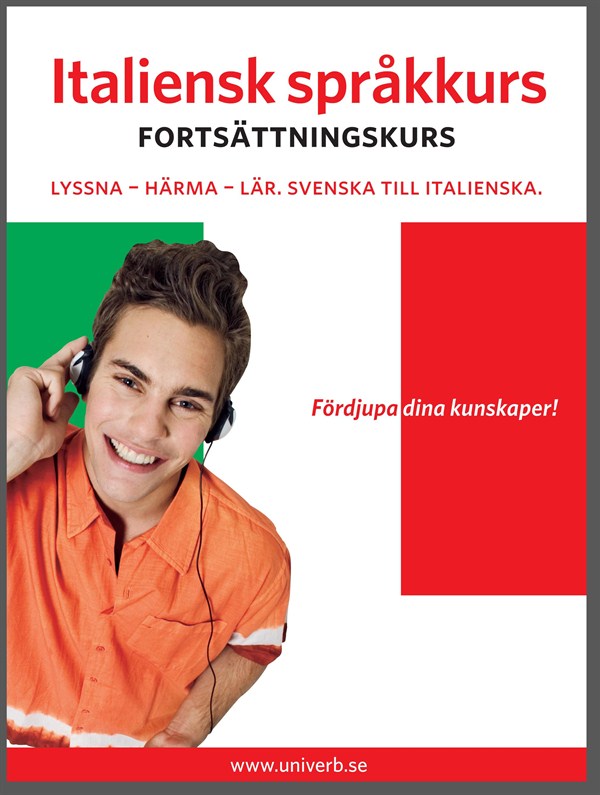 Italiensk språkkurs fortsättningskurs – Ljudbok