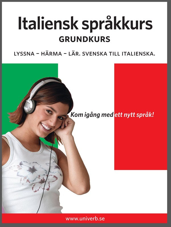 Italiensk språkkurs grundkurs – Ljudbok