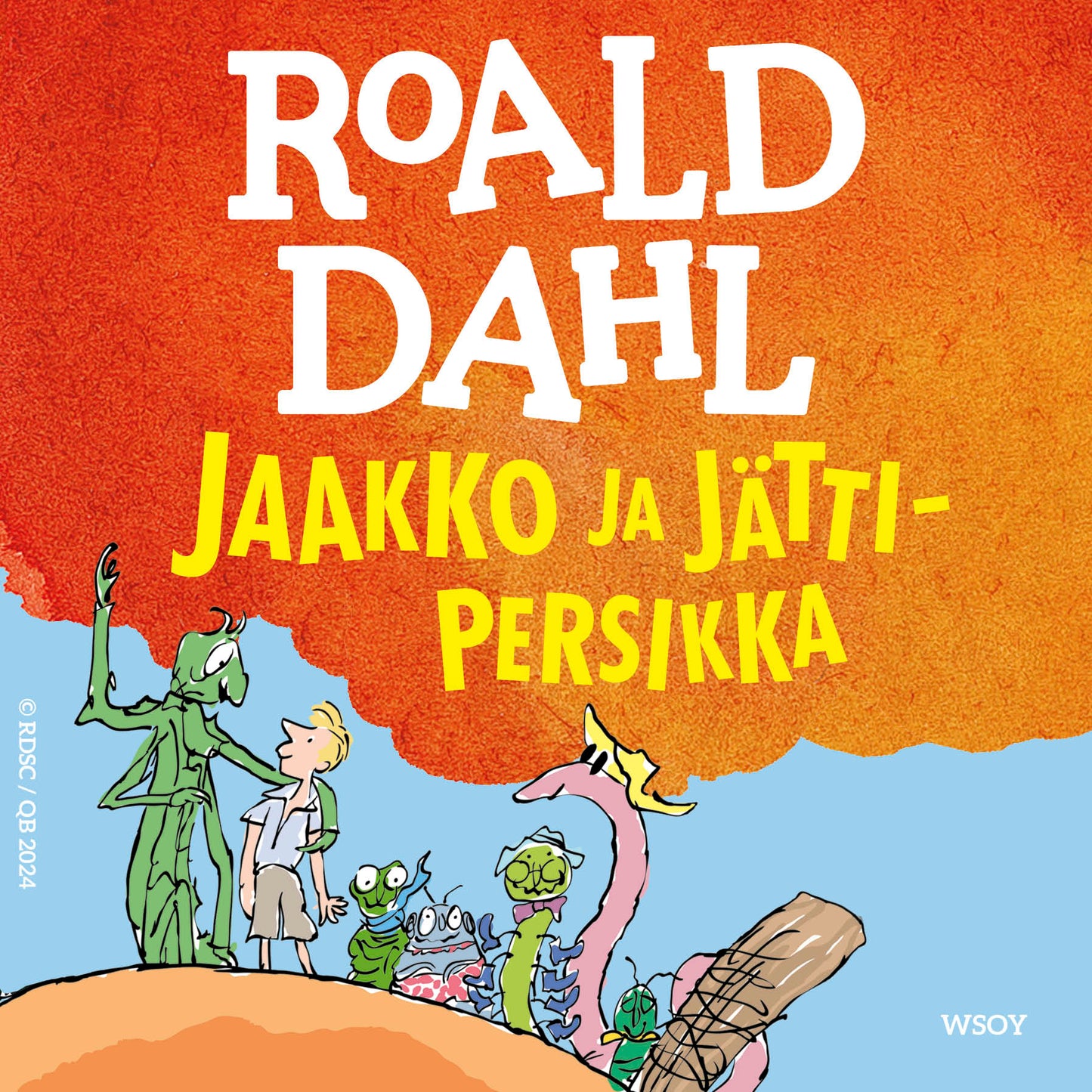 Jaakko ja jättipersikka – Ljudbok