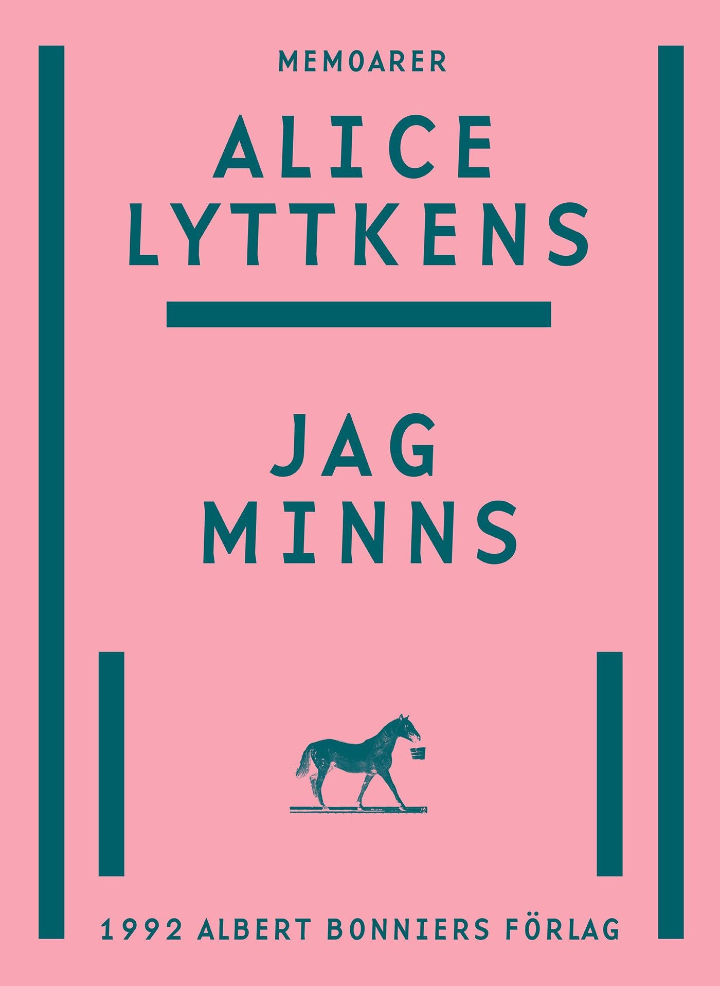 Jag minns – E-bok
