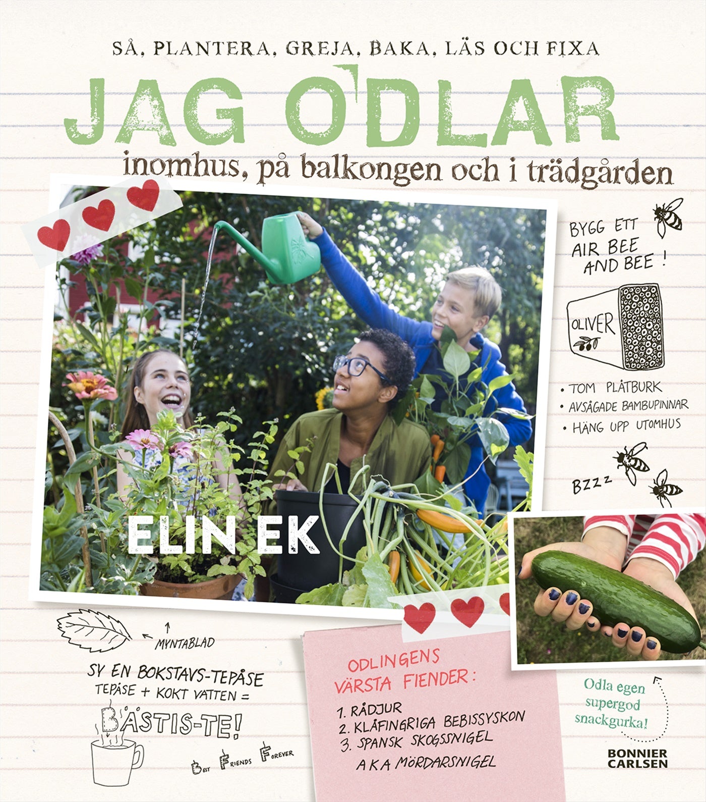 Jag odlar : inomhus, på balkongen och i trädgården – E-bok