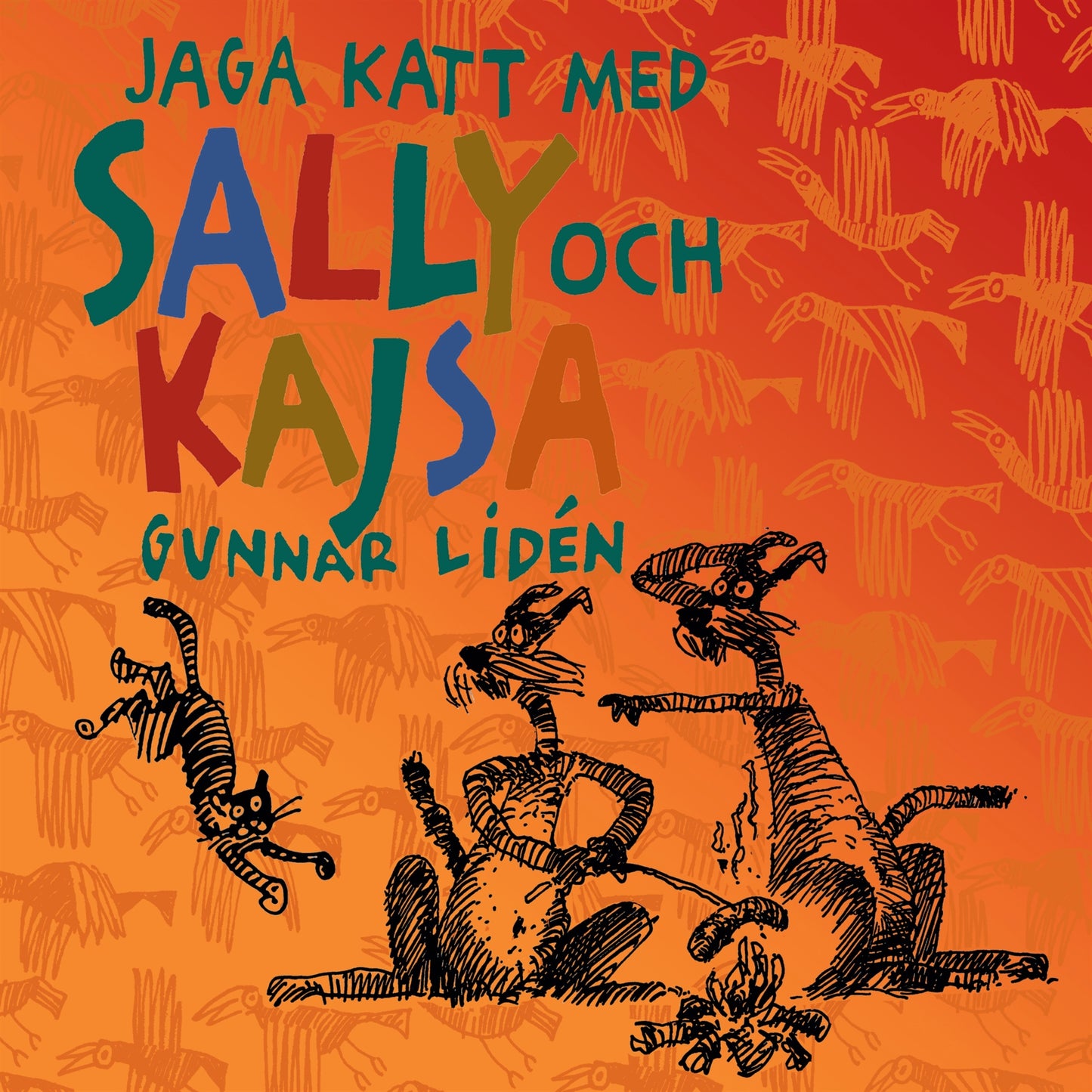 Jaga katt med Sally och Kajsa: Ett år med två Airedaletikar – E-bok