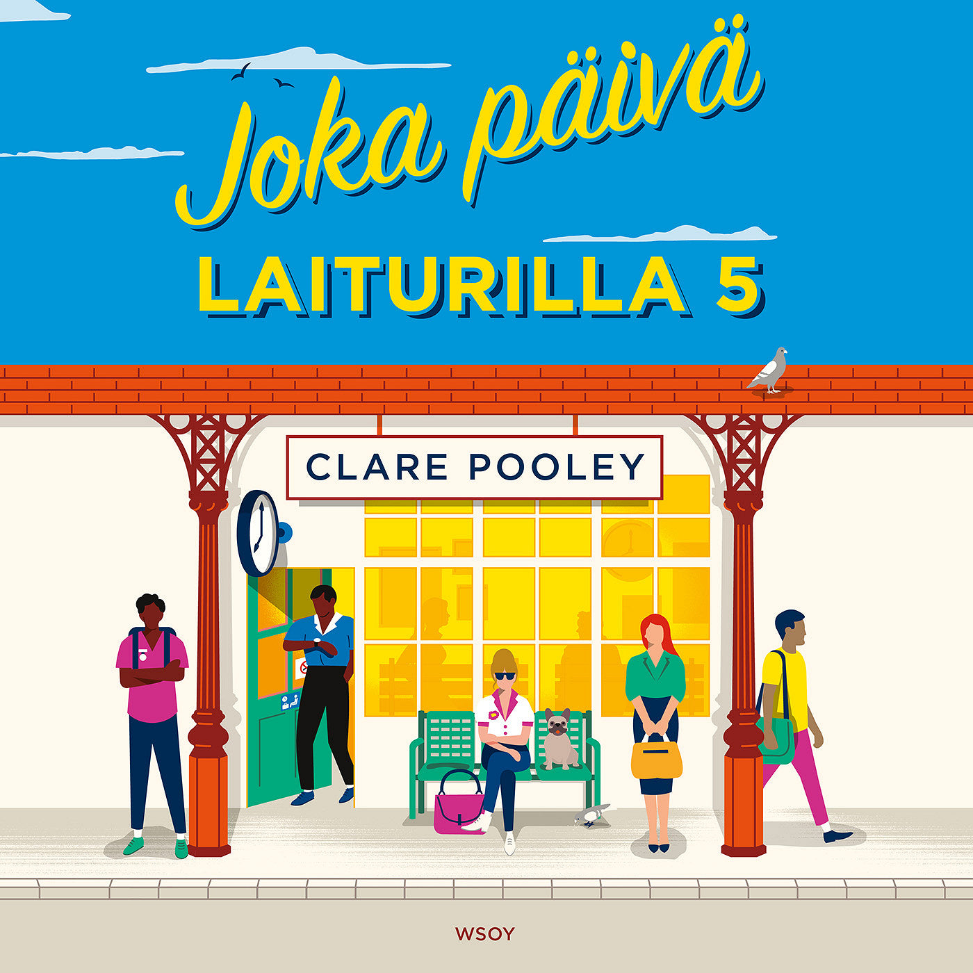Joka päivä laiturilla viisi – Ljudbok