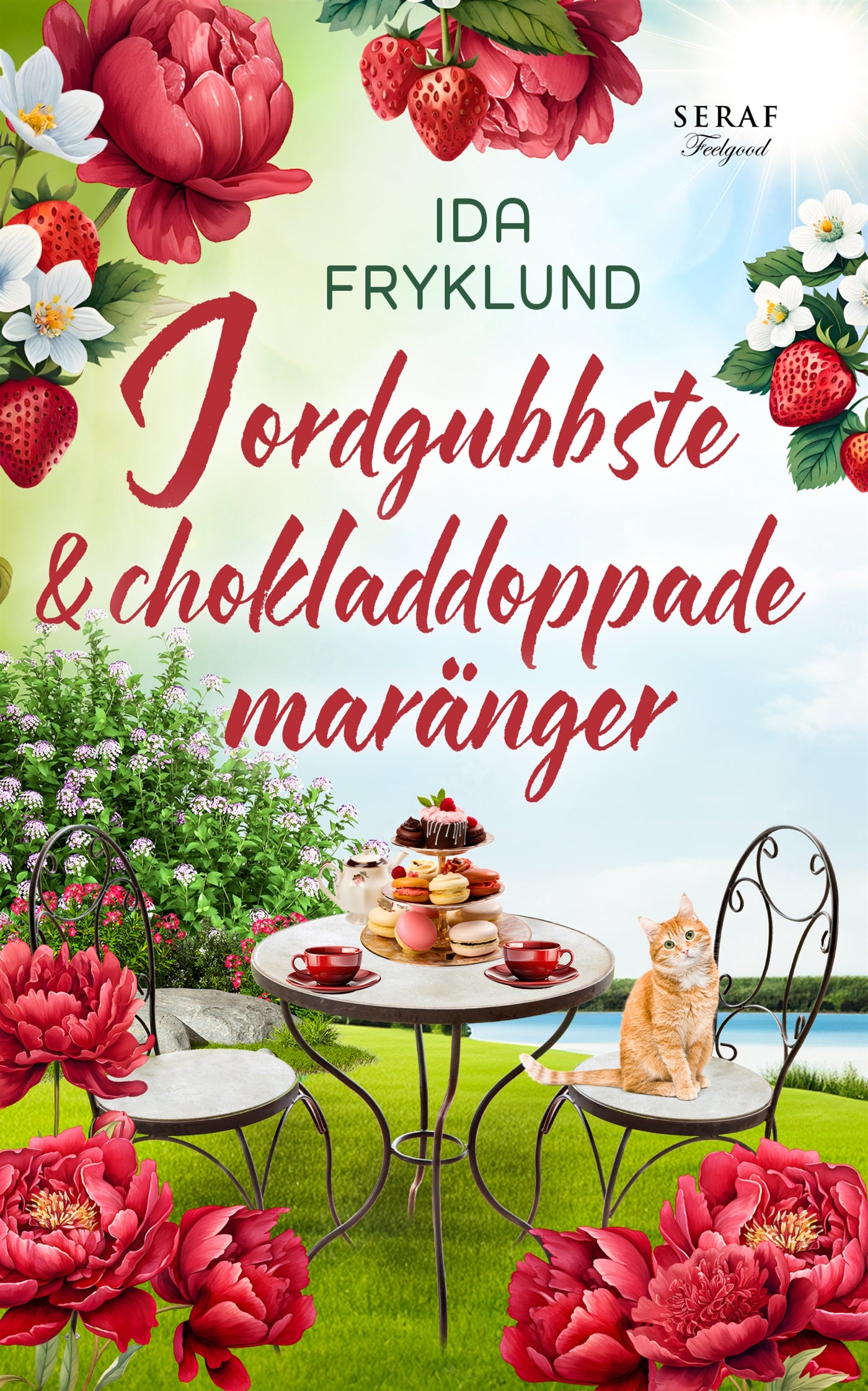 Jordgubbste och chokladdoppade maränger – E-bok