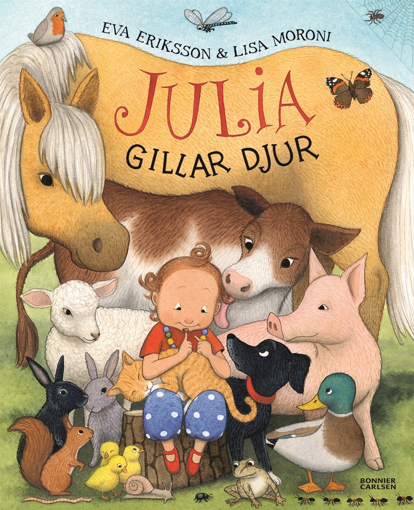 Julia gillar djur – E-bok