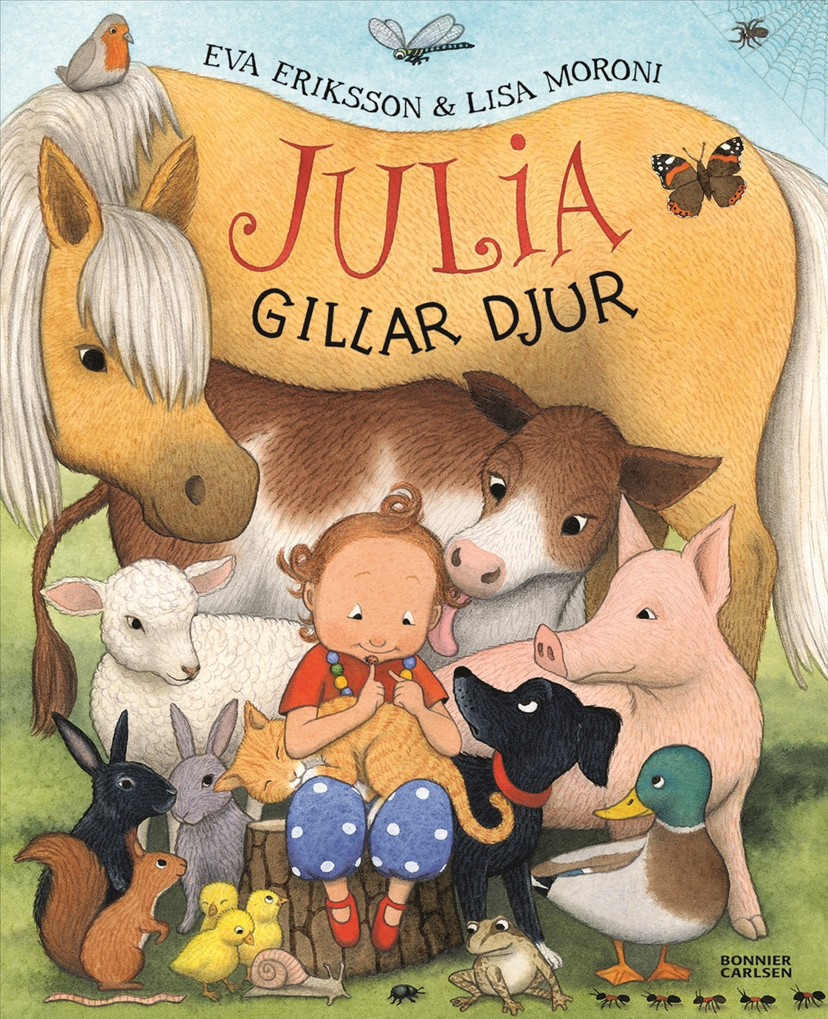 Julia gillar djur – E-bok