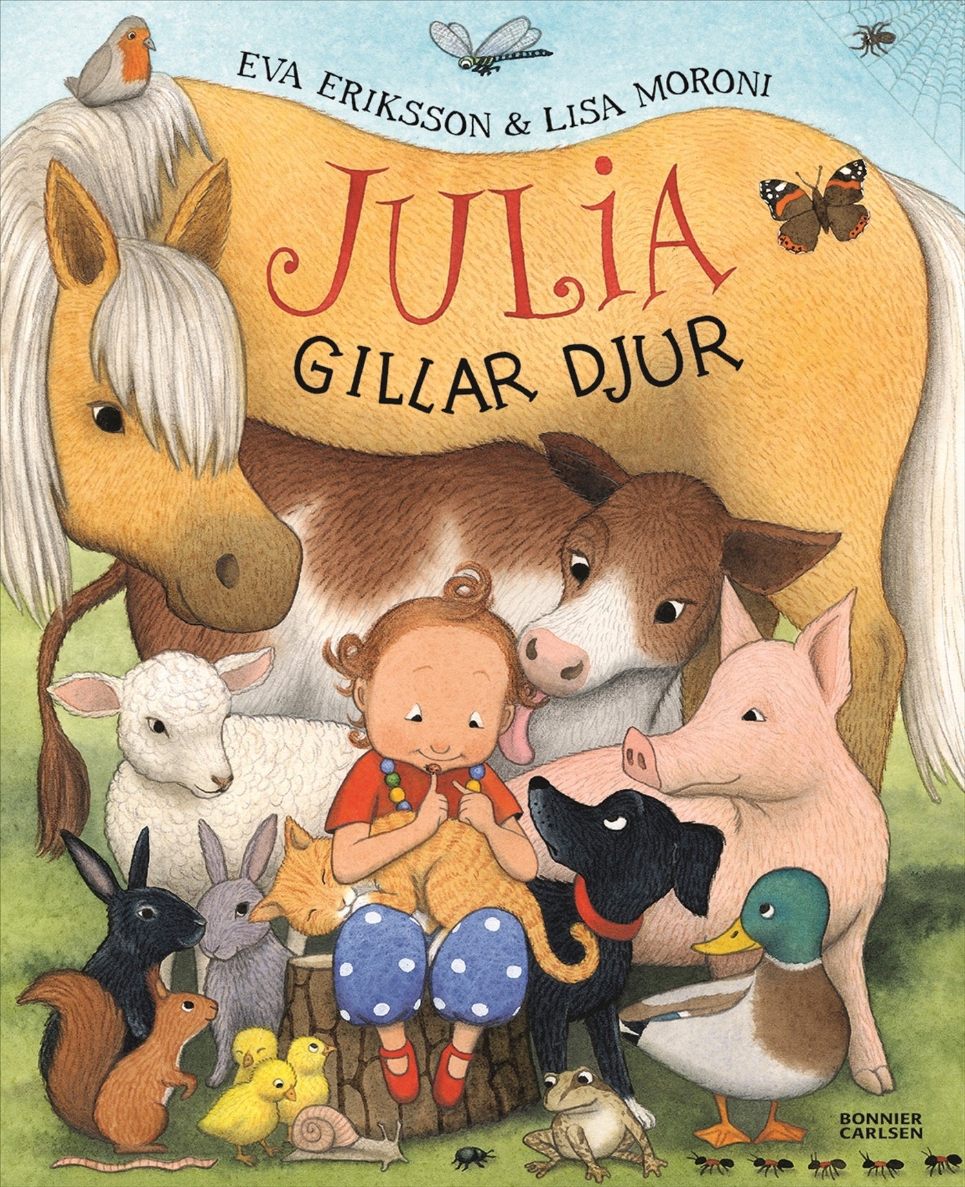 Julia gillar djur – E-bok