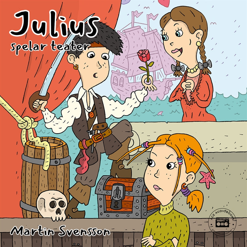 Julius spelar teater – Ljudbok