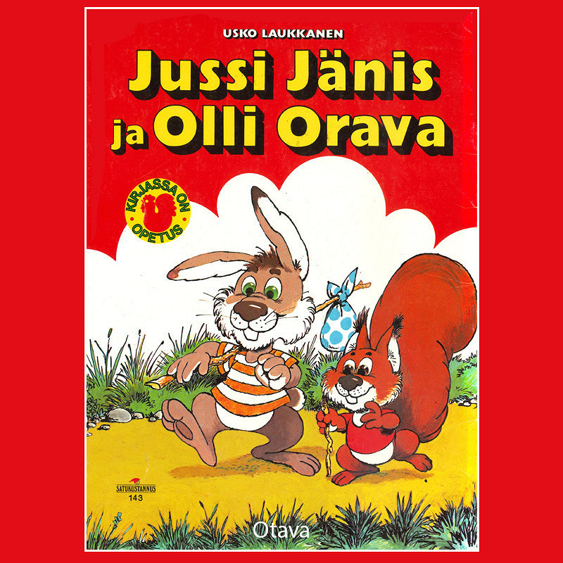 Jussi Jänis ja Olli Orava – Ljudbok