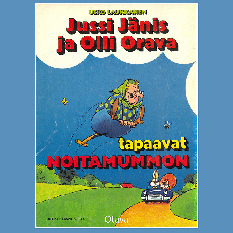 Jussi Jänis ja Olli Orava tapaavat noitamummon – Ljudbok