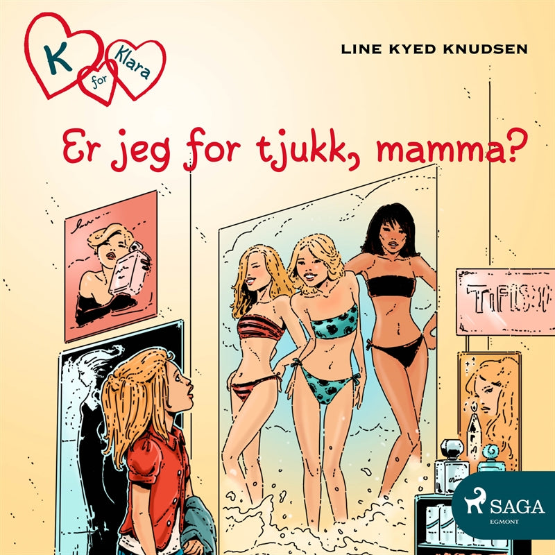 K for Klara 14 - Er jeg for tjukk, mamma? – Ljudbok
