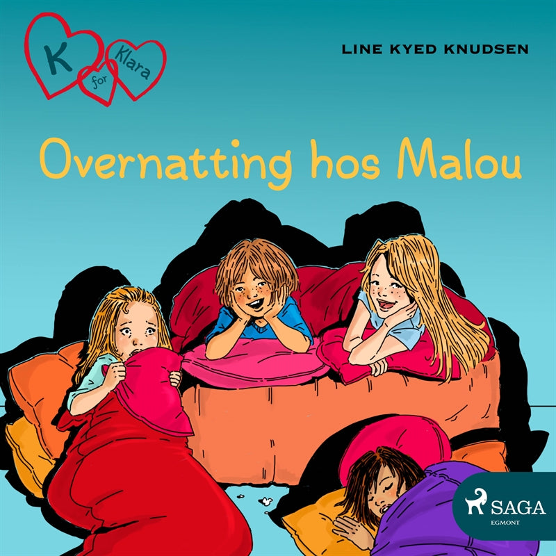 K for Klara 4 - Overnatting hos Malou – Ljudbok