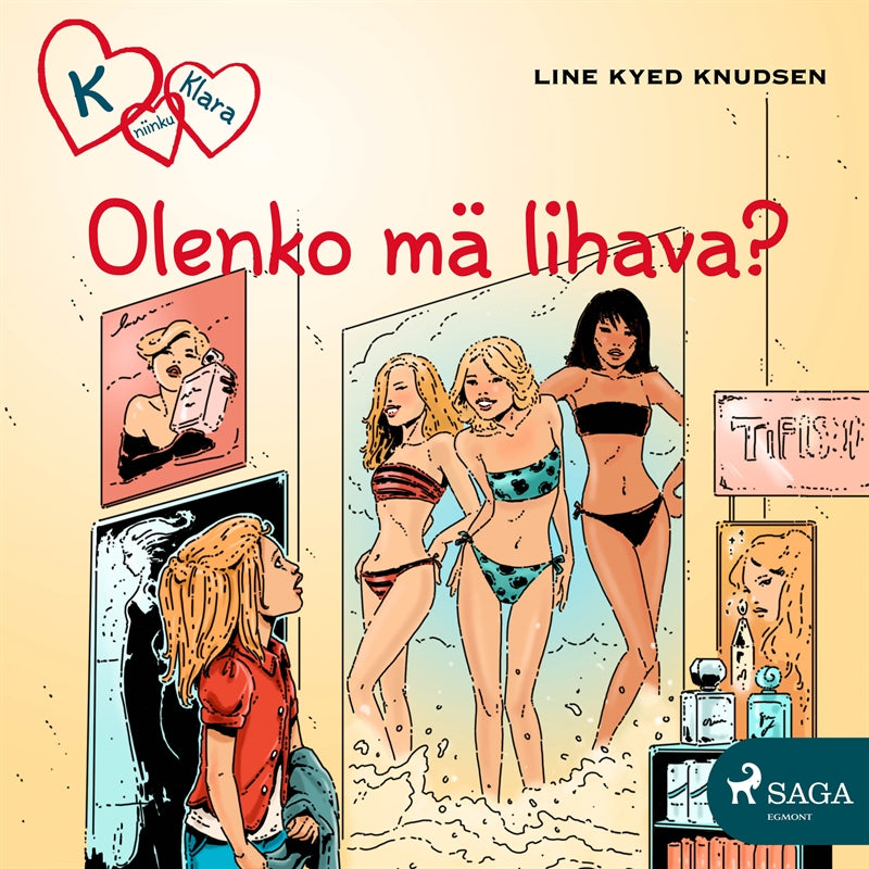 K niinku Klara 14 - Olenko mä lihava? – Ljudbok