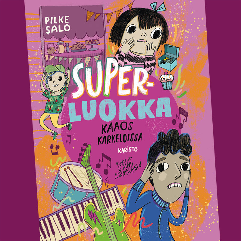 Kaaos karkeloissa – Ljudbok