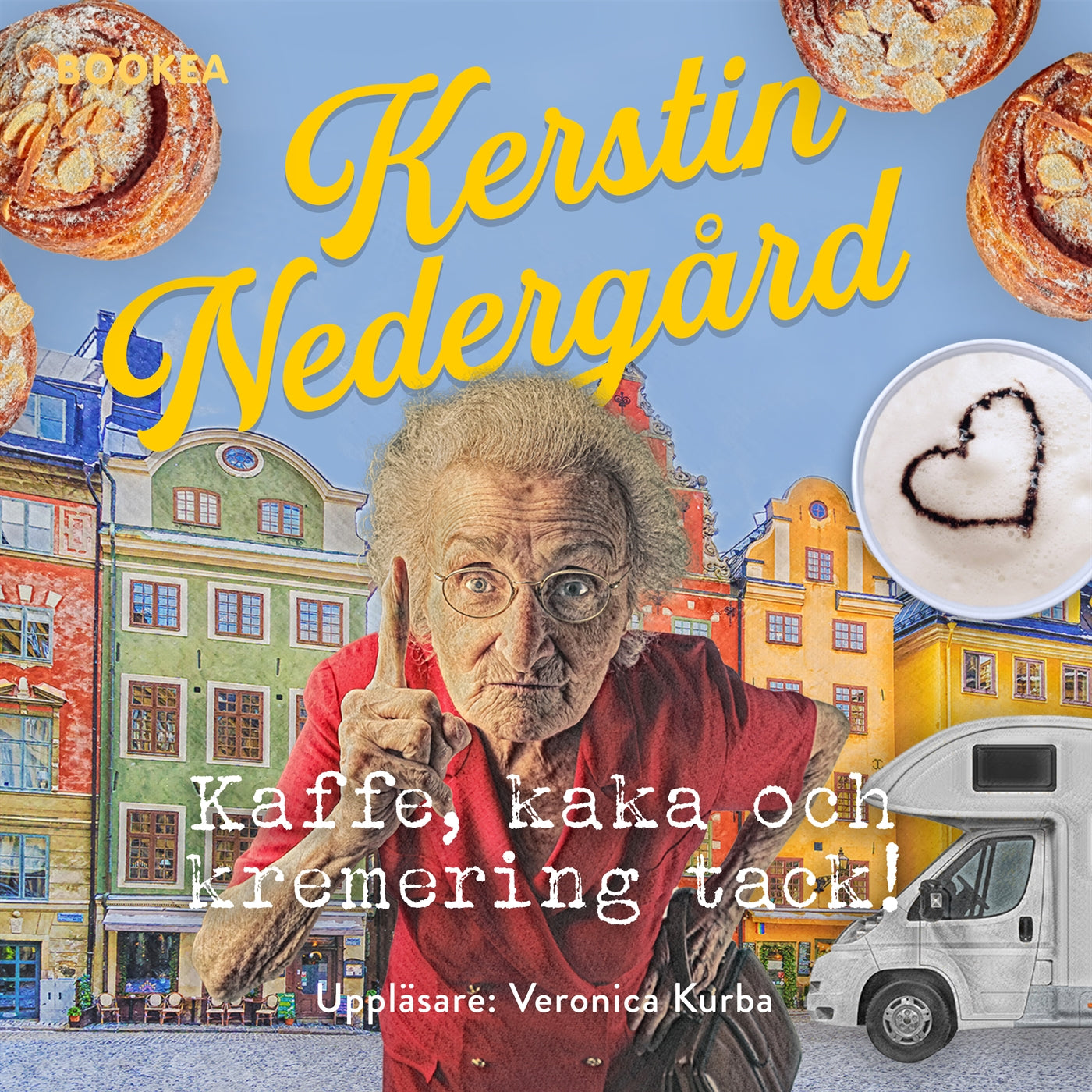 Kaffe, kaka och kremering, tack! – Ljudbok