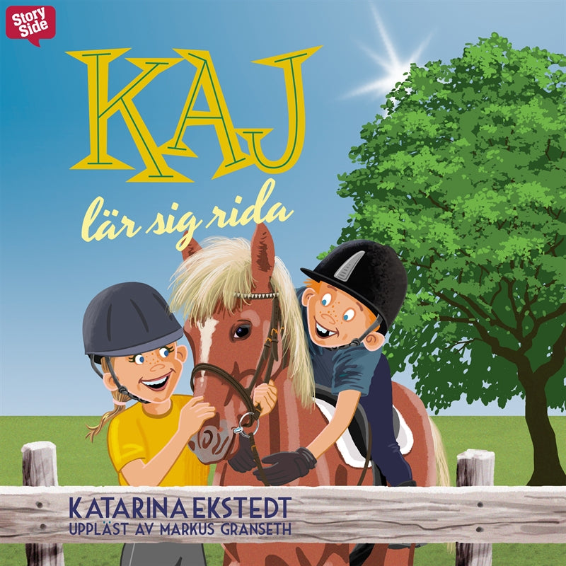 Kaj lär sig rida – Ljudbok