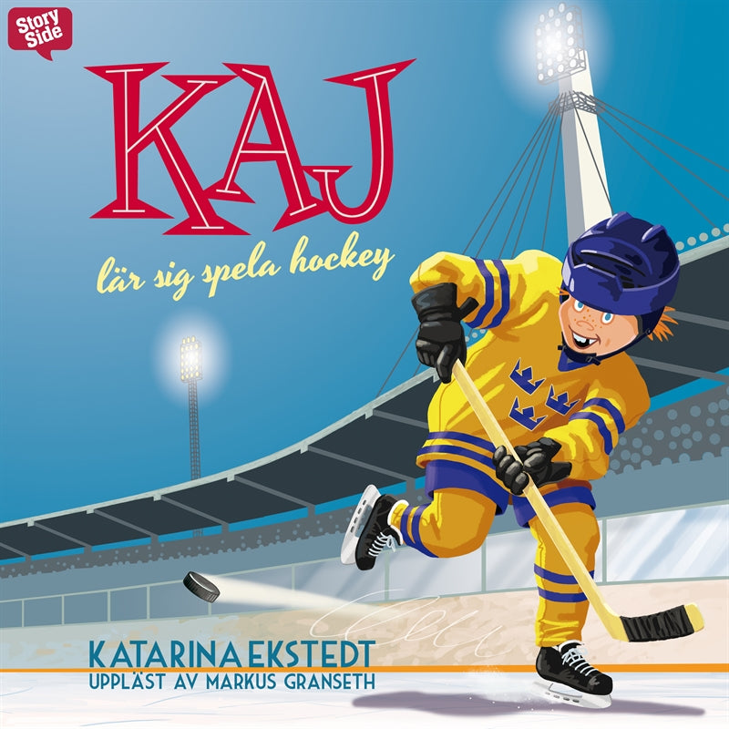 Kaj lär sig spela hockey – Ljudbok