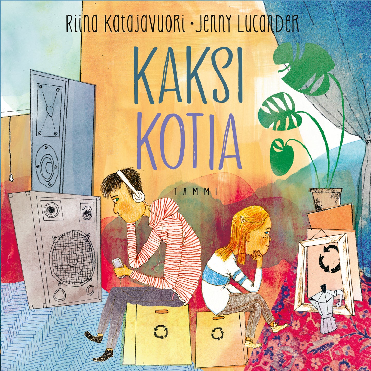 Kaksi kotia – Ljudbok
