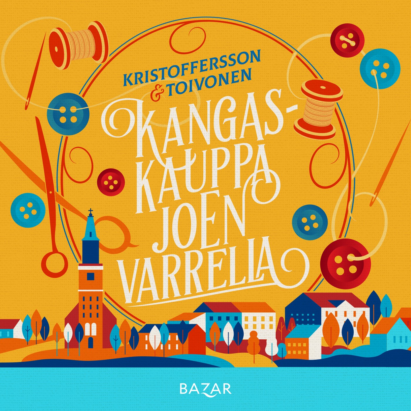 Kangaskauppa joen varrella – Ljudbok