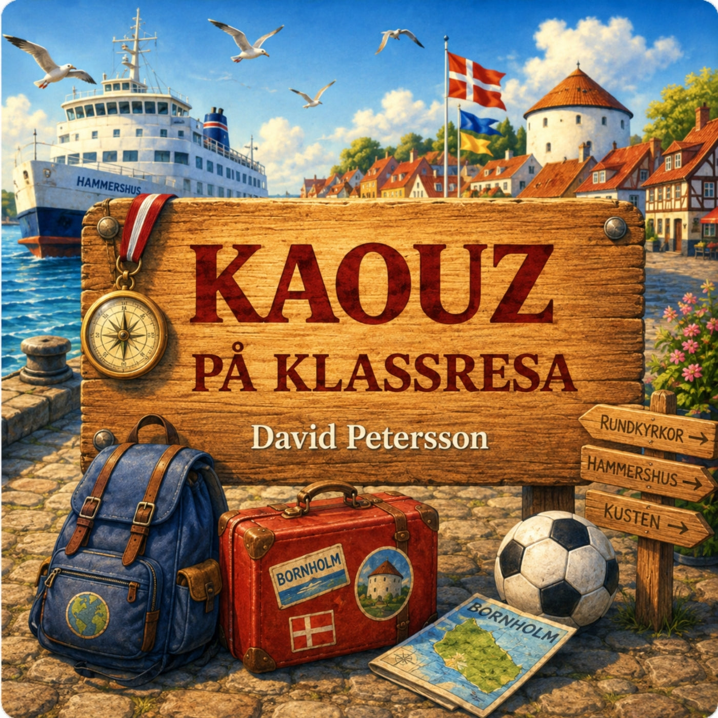 Kaouz på klassresa – Ljudbok