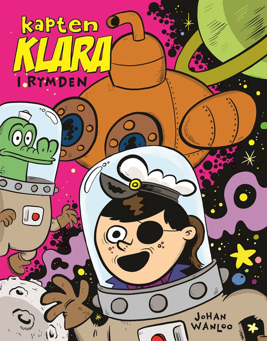 Kapten Klara i rymden – E-bok