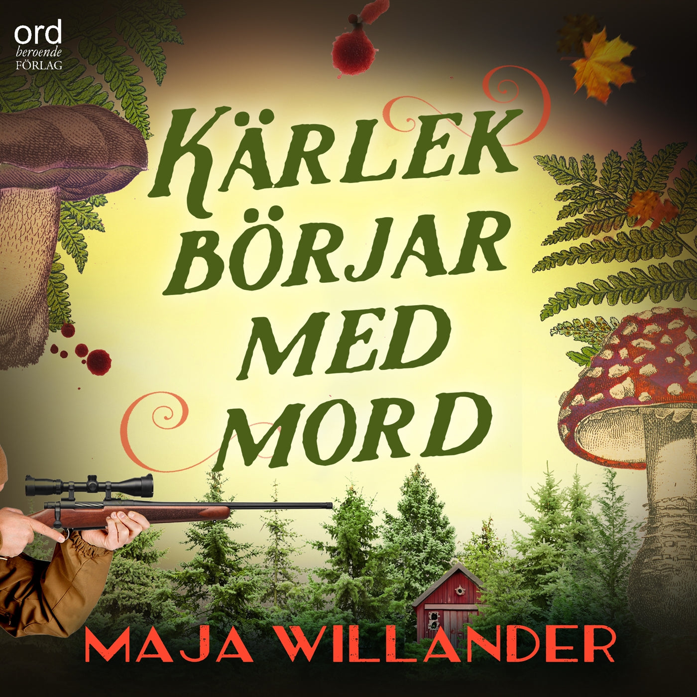 Kärlek börjar med mord – Ljudbok