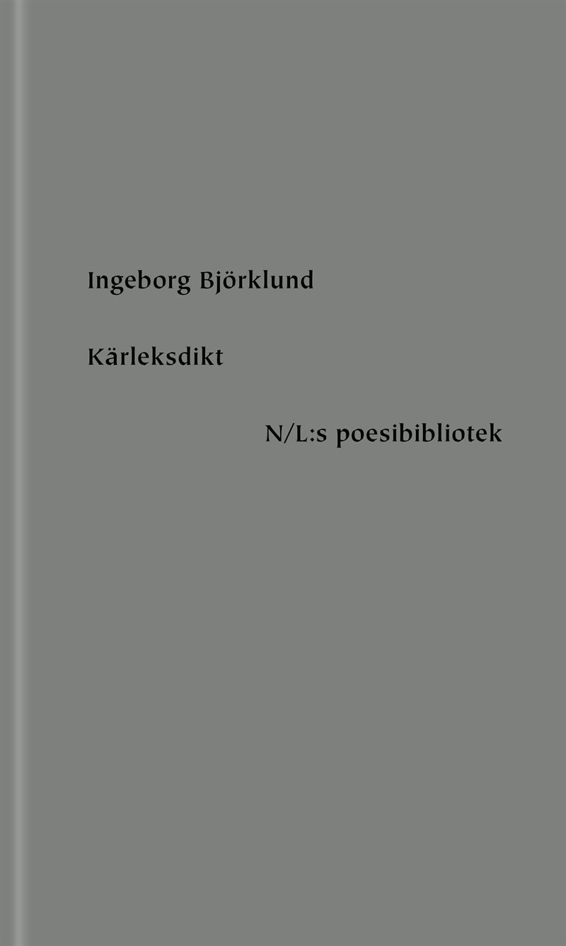 Kärleksdikt – E-bok