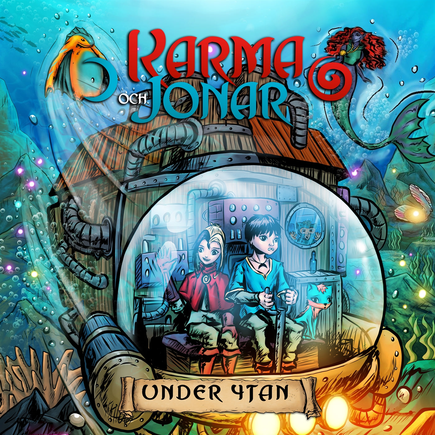 Karma och Jonar: Under ytan – Ljudbok