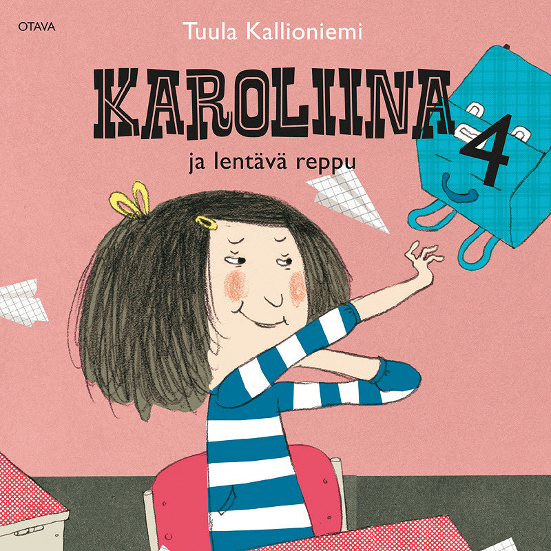 Karoliina ja lentävä reppu – Ljudbok