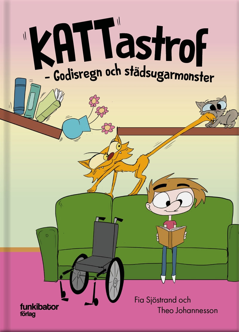 Kattastrof : Godisregn och städsugarmonster – Ljudbok