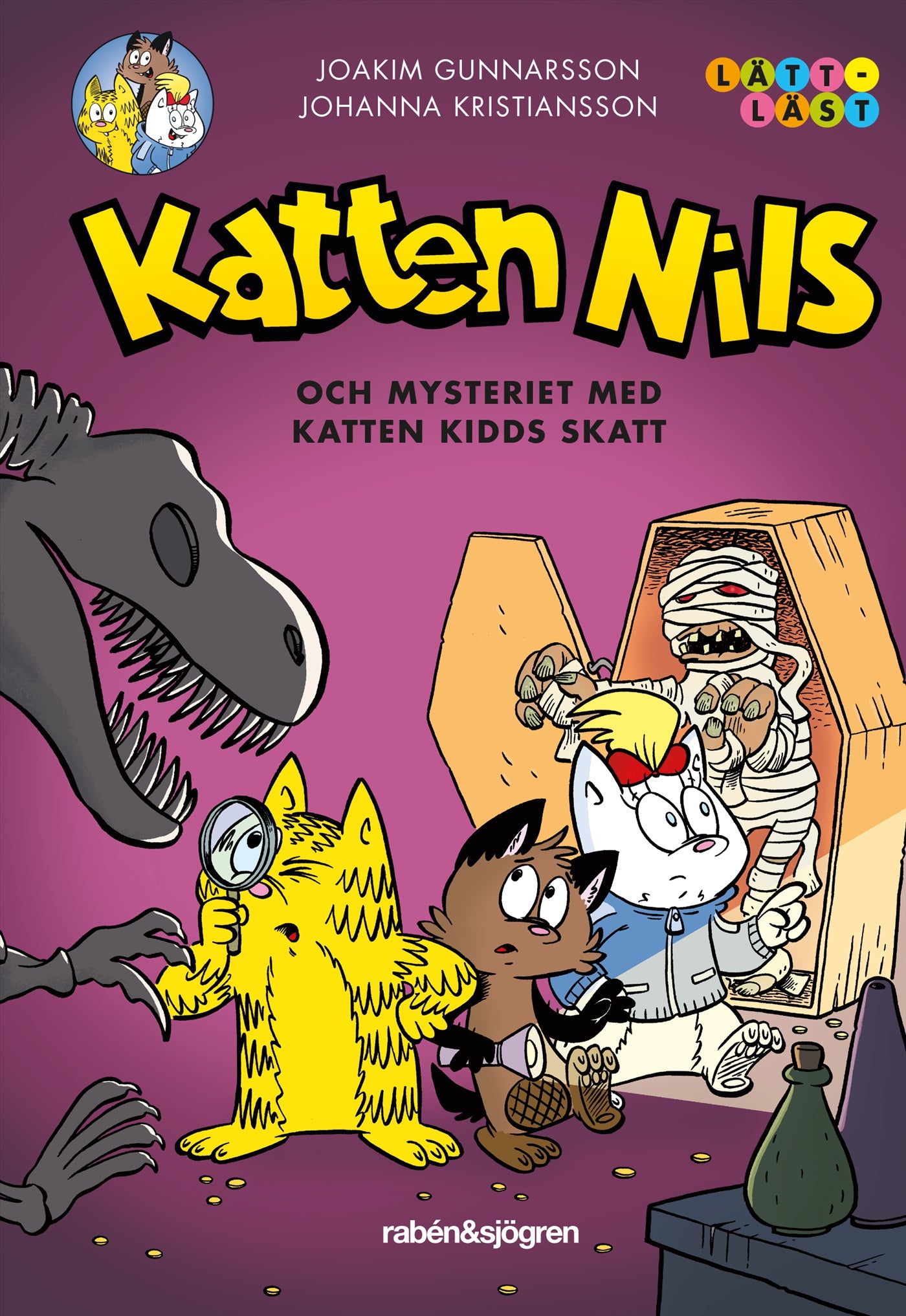 Katten Nils och mysteriet med Katten Kidds skatt – E-bok