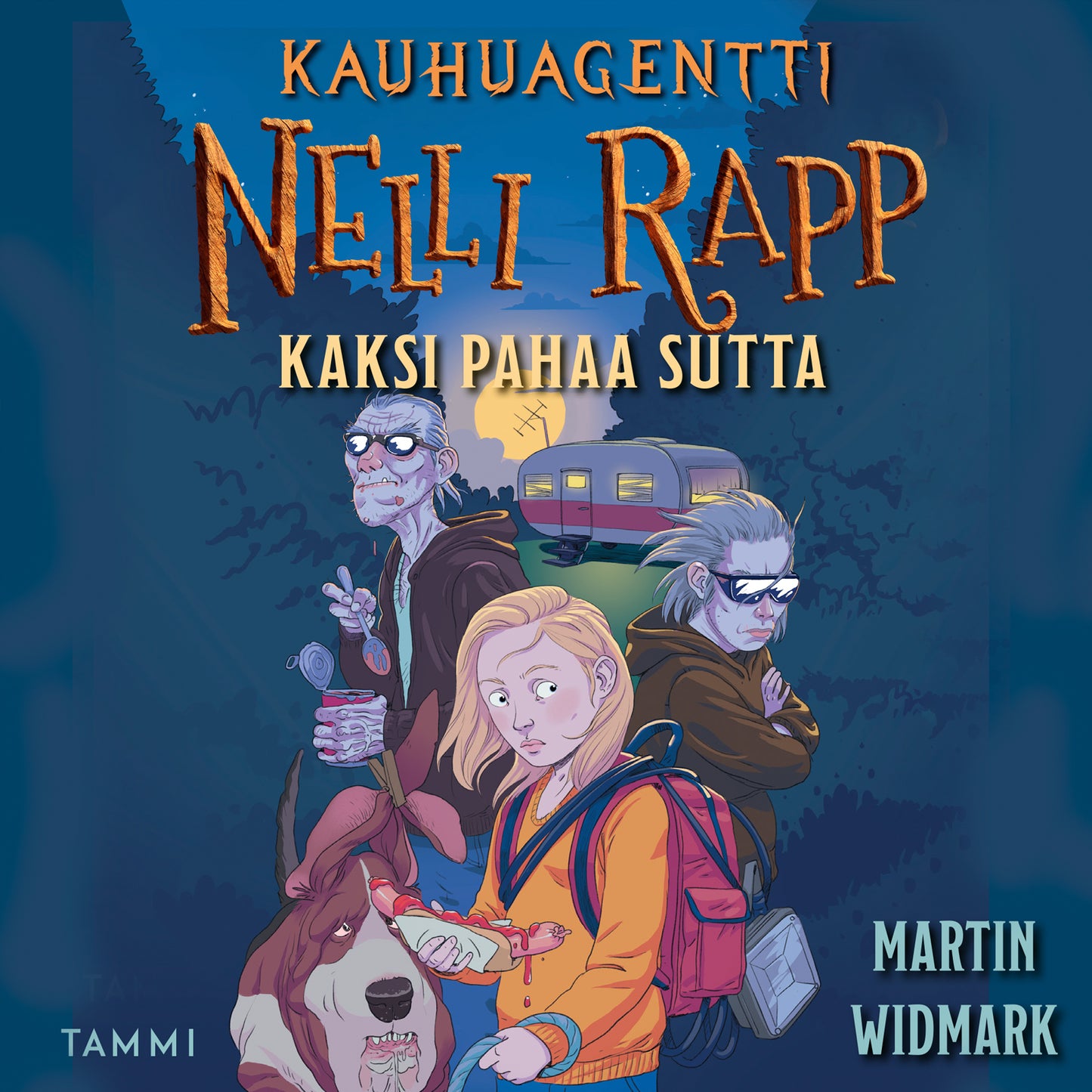 Kauhuagentti Nelli Rapp. Kaksi pahaa sutta – Ljudbok