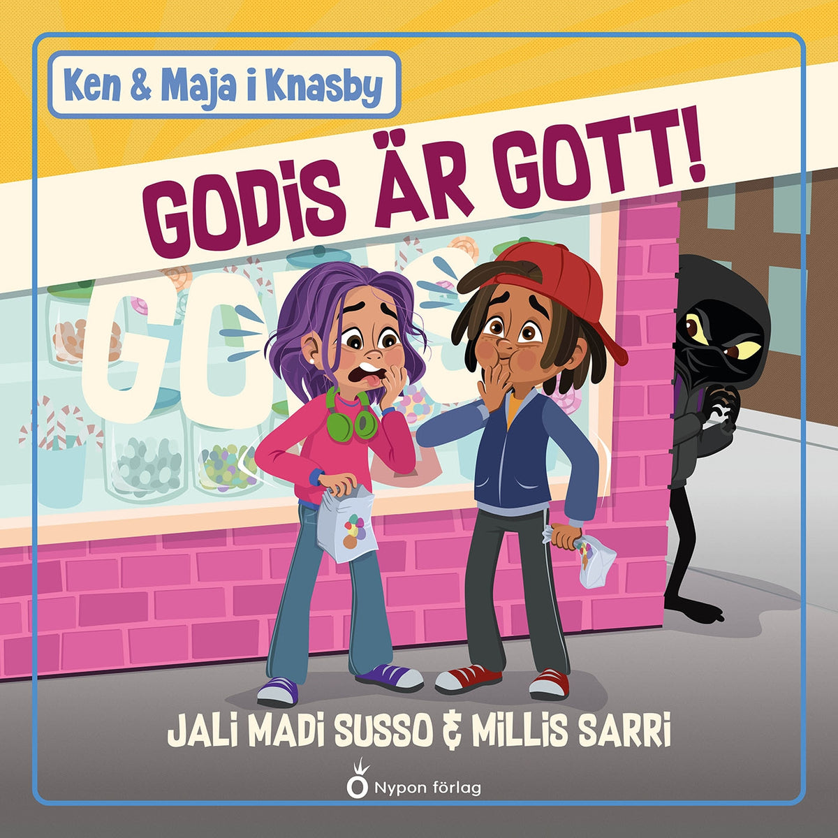 Ken och Maja i Knasby - Godis är gott! – Ljudbok