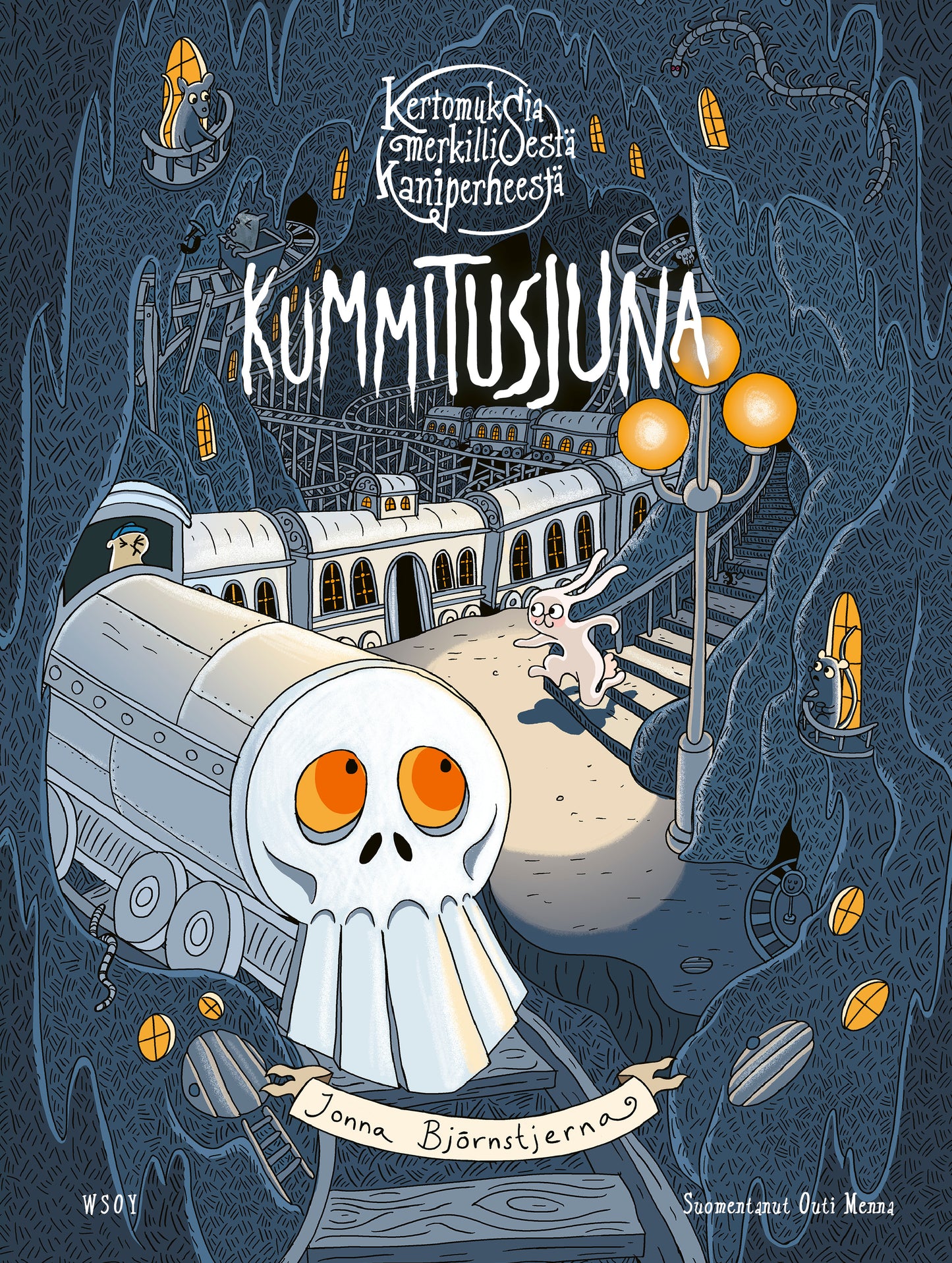 Kertomuksia merkillisestä kaniperheestä: Kummitusjuna – E-bok