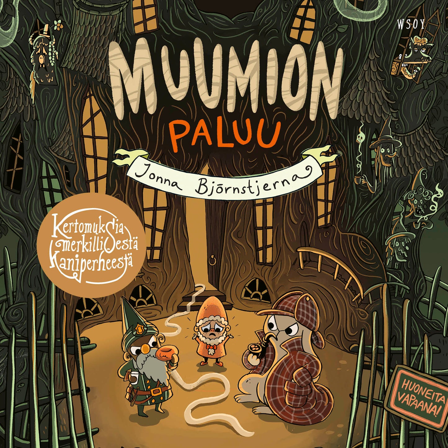 Kertomuksia merkillisestä kaniperheestä: Muumion paluu – Ljudbok