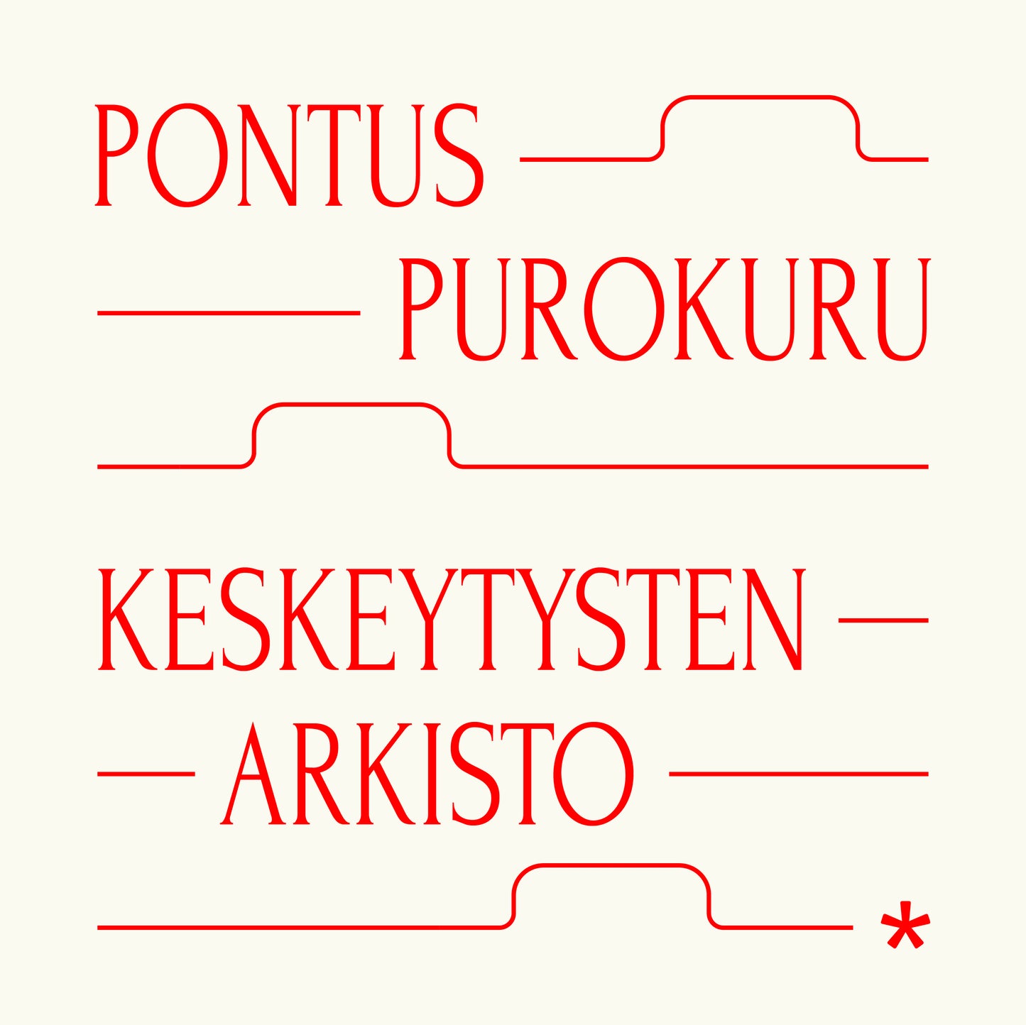 Keskeytysten arkisto – Ljudbok