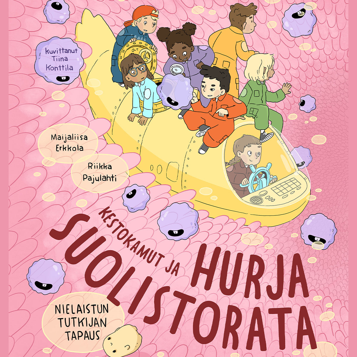 Kestokamut ja hurja suolistorata – Ljudbok