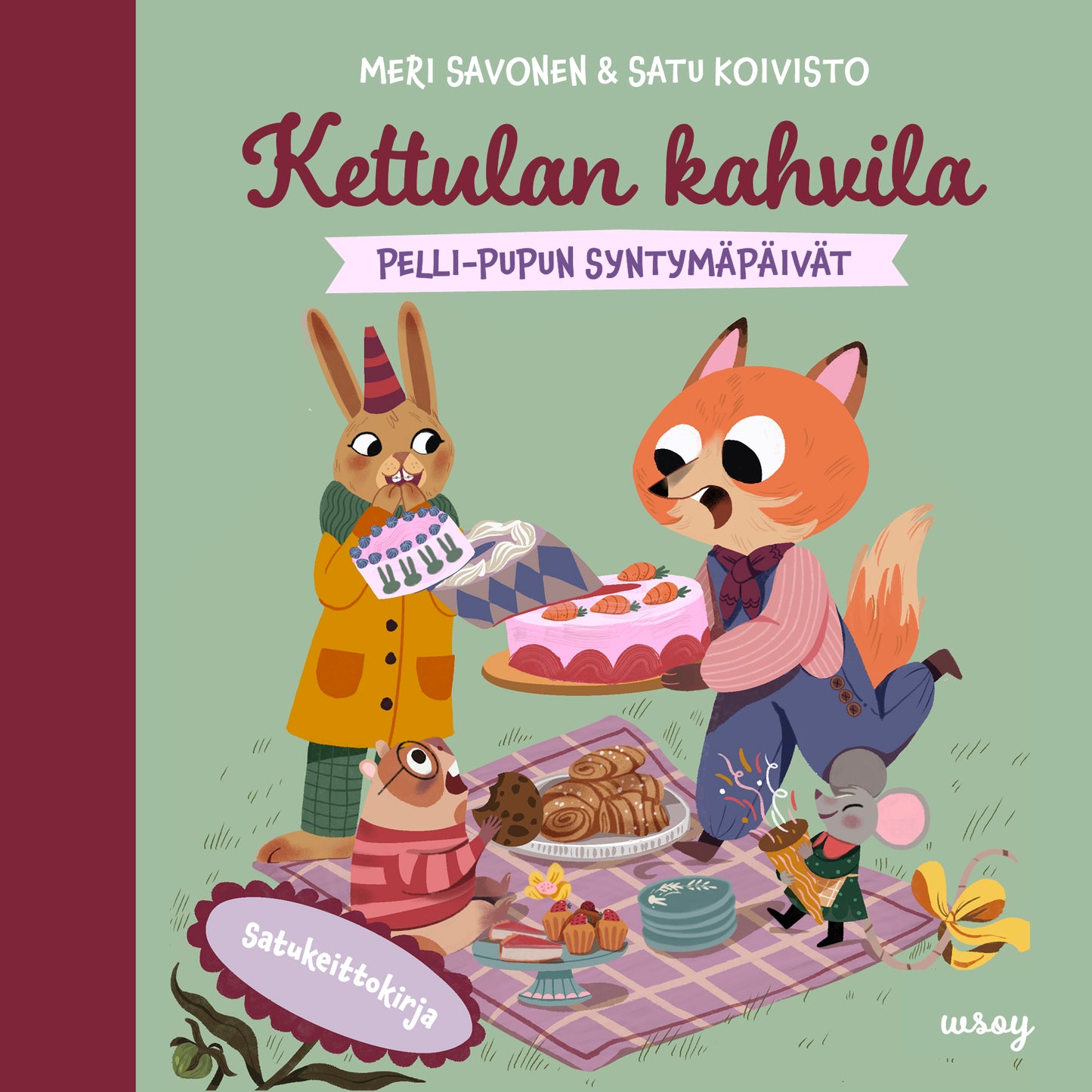 Kettulan kahvila: Pelli-pupun syntymäpäivät – Ljudbok