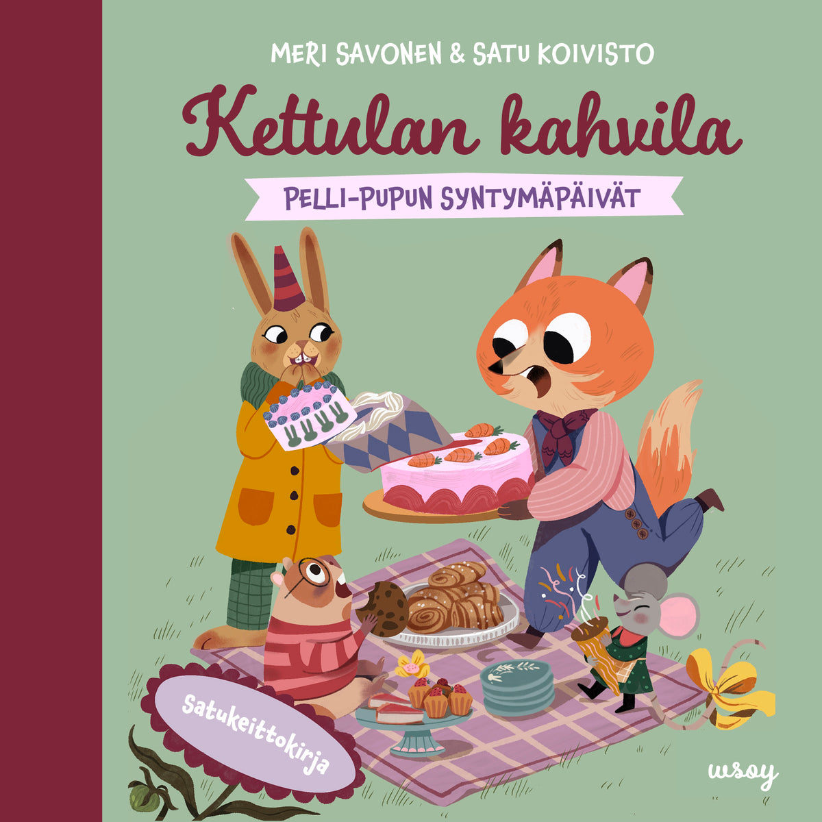 Kettulan kahvila: Pelli-pupun syntymäpäivät – Ljudbok