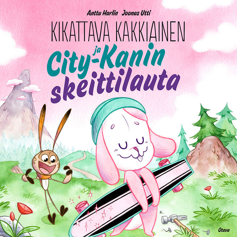 Kikattava Kakkiainen ja City-Kanin skeittilauta – Ljudbok
