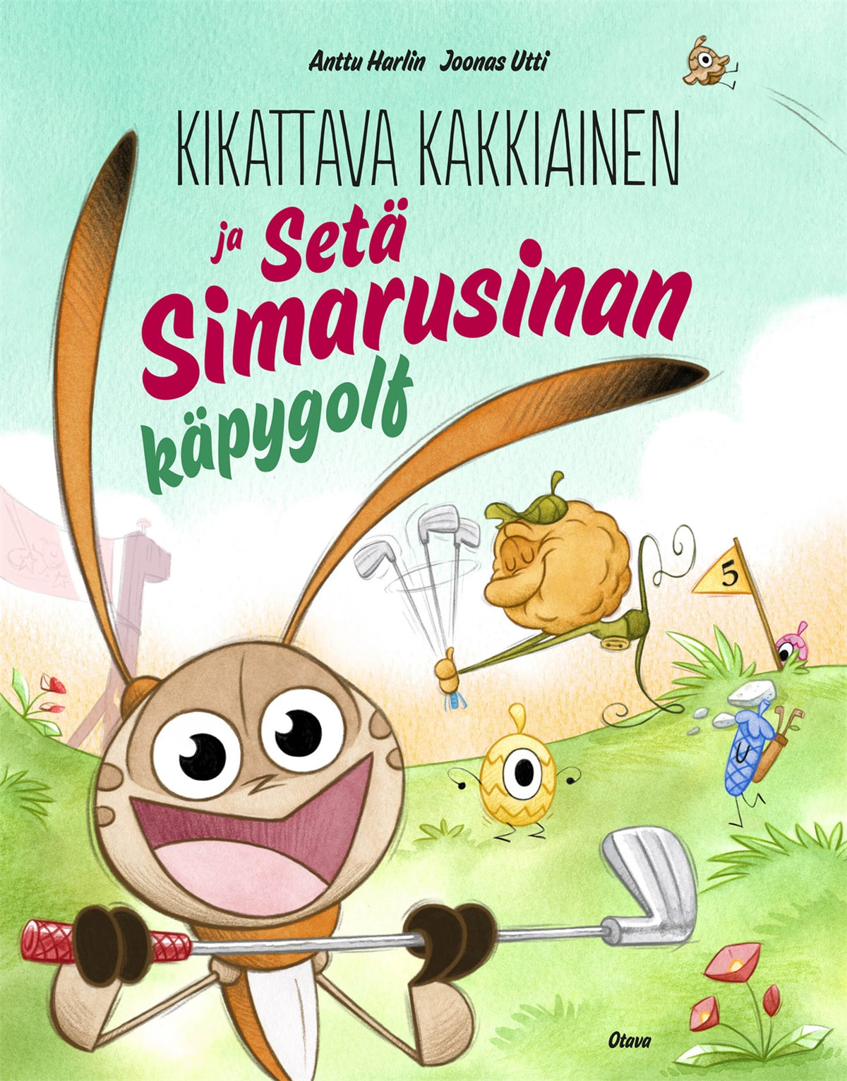 Kikattava Kakkiainen ja Setä Simarusinan käpygolf – E-bok