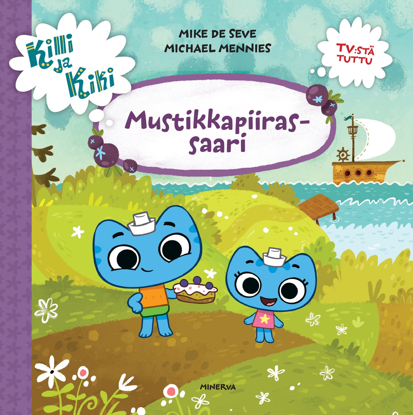 Killi ja Kiki - Mustikkapiirassaari – E-bok